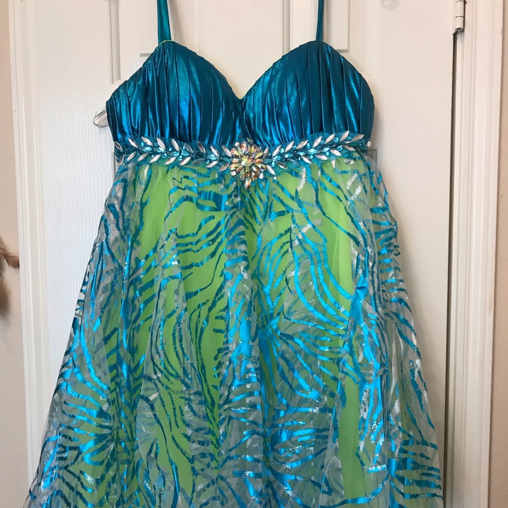 Short length formal dress